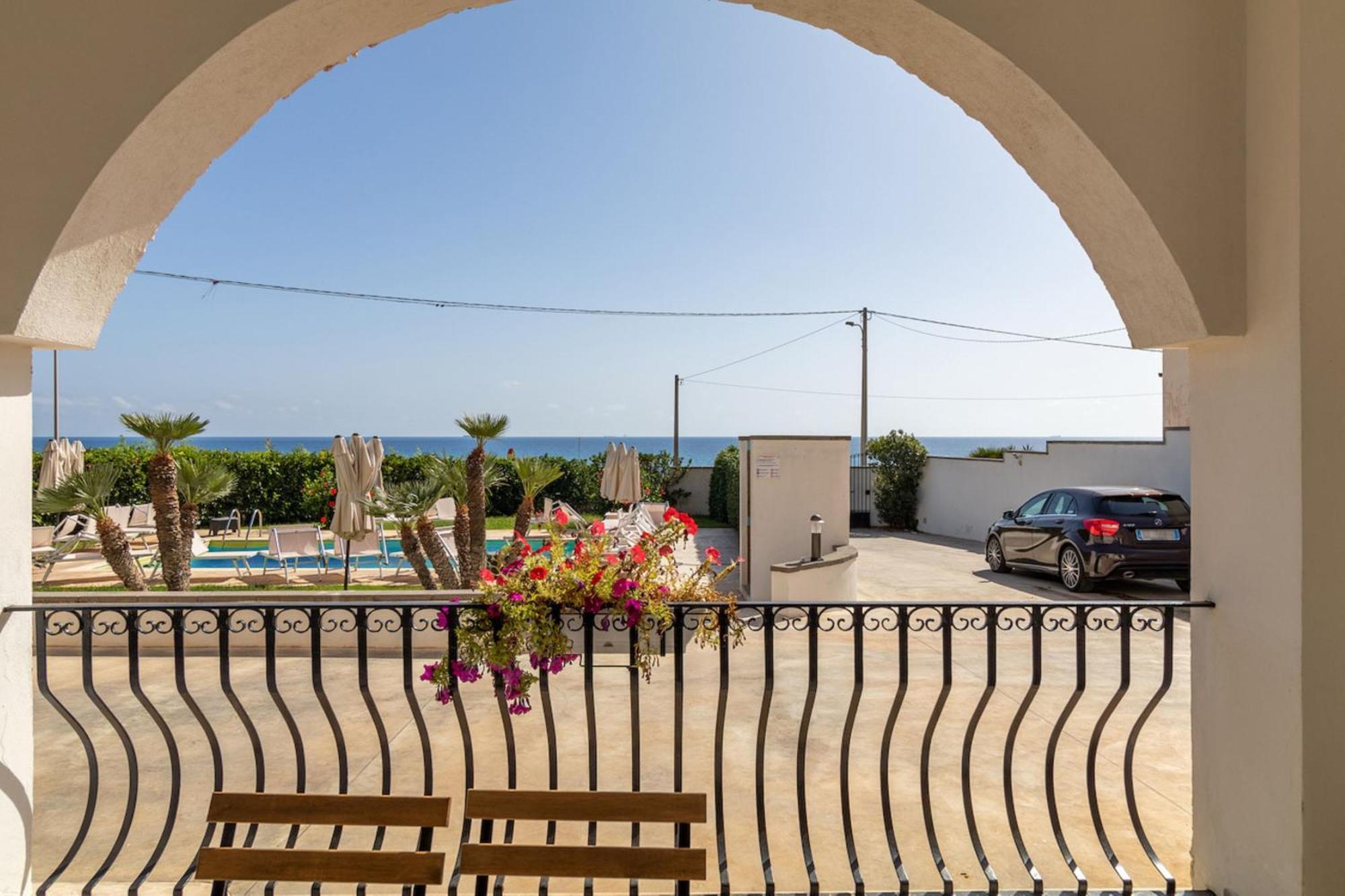 Villa Archi Sul Mare Кава-д'Аліґа Екстер'єр фото