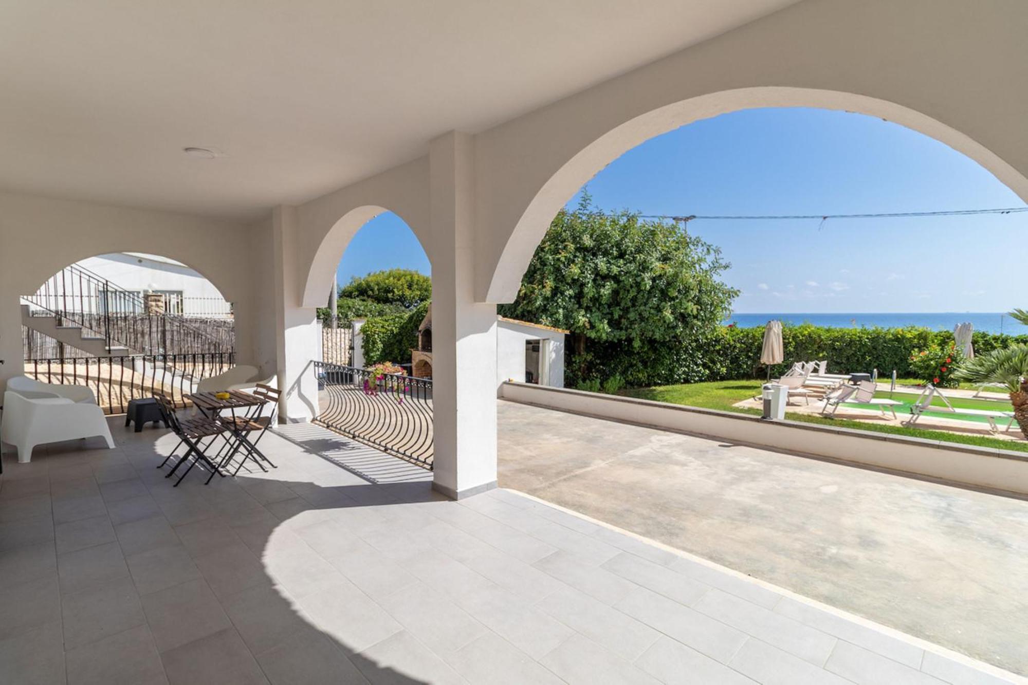 Villa Archi Sul Mare Кава-д'Аліґа Екстер'єр фото